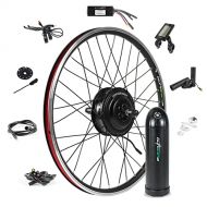 EBIKELING Waterproof Ebike Conversion Kit with Battery 26 Direct Drive Front/Rear Wheel Electric Bike Conversion Kit Ebike Battery & Charger Included