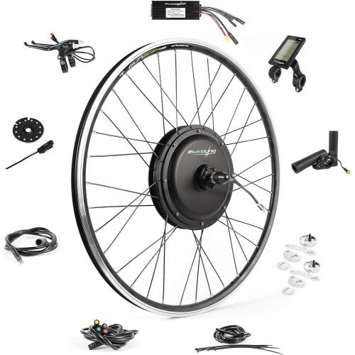  EBIKELING 48V 1200W 700C (NOT 26) Direct Drive Waterproof Electric Bike Kit - Ebike Conversion Kit - Electric Bike Conversion Kit (Front or Rear Wheel Electric Bike Kit)