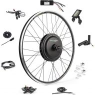 EBIKELING Waterproof Ebike Conversion Kit for Electric Bike 700C Front or Rear Wheel Electric Bicycle Hub Motor Kit