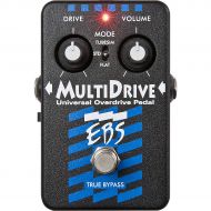 EBS},description:The EBS MultiDrive is a Class A overdrive pedal capable of producing sustain, distortion, and tube-style overdrive effects. The mode switch selects flat, standard,