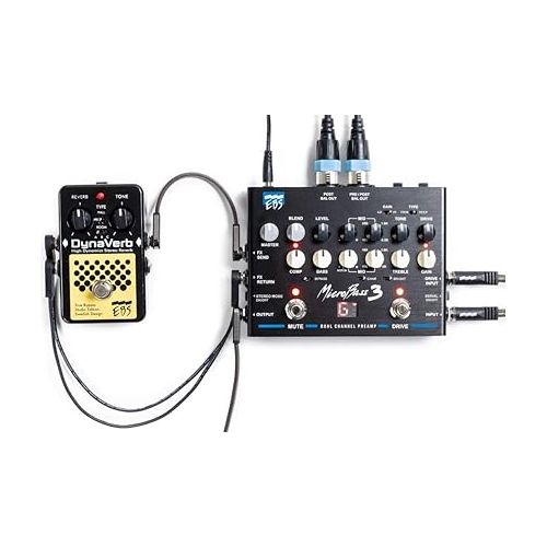  EBS MicroBass 3 Bass Preamp/DI Pedal (Restock)