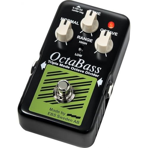  EBS OctaBass Blue Label Triple Mode Octave Divider Pedal