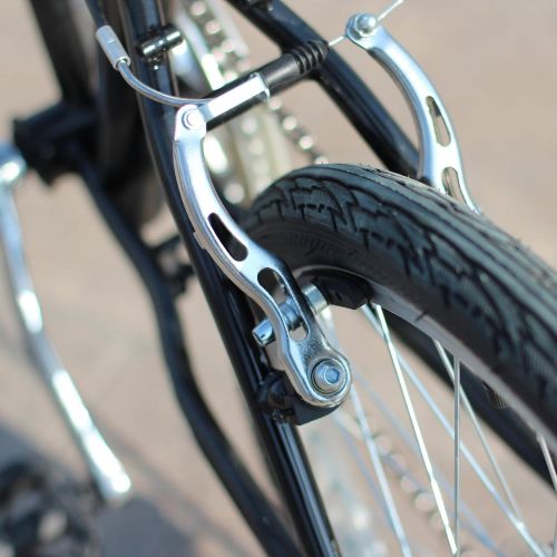  EBS Folding Bike, Commuter Folding Bicycle 20, Shimano Gear 6 Speed, Wanda tire