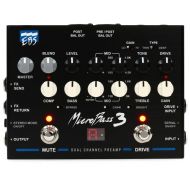 EBS MicroBass 3 2-channel Preamp Pedal