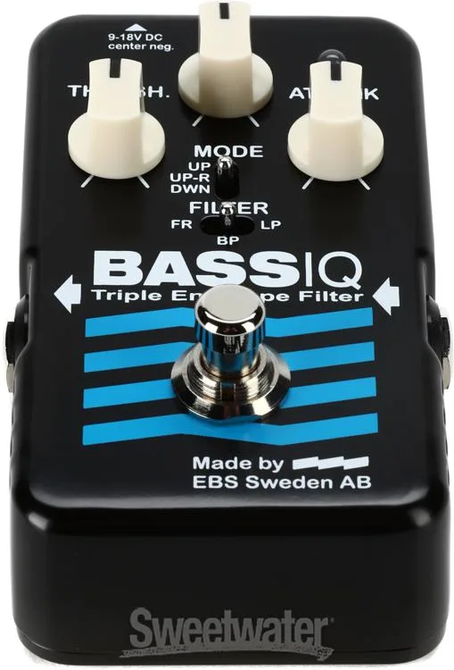  EBS BassIQ Blue Label Triple Envelope Filter Pedal