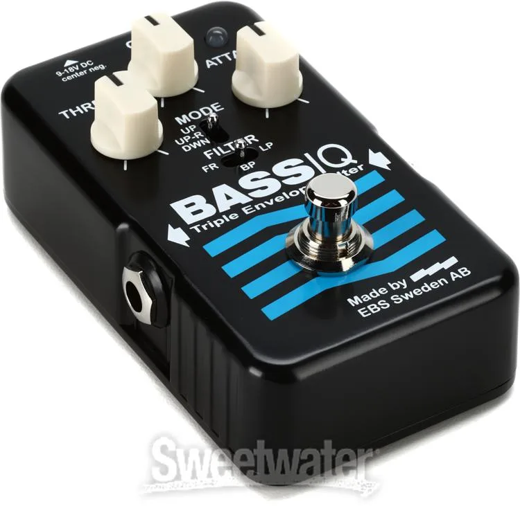  EBS BassIQ Blue Label Triple Envelope Filter Pedal