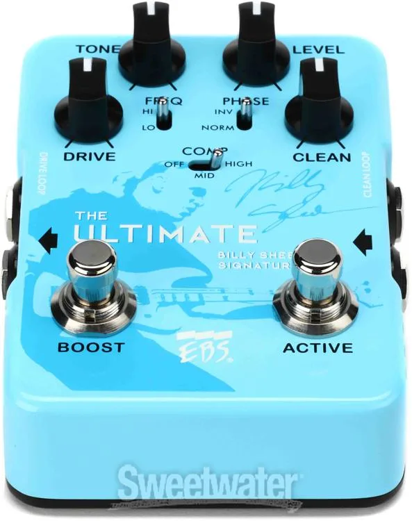  EBS Billy Sheehan Ultimate Signature Drive Pedal