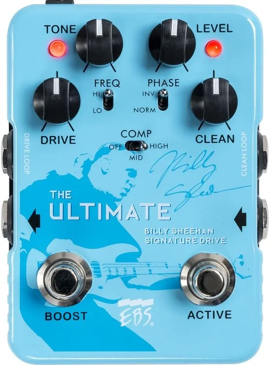  EBS Billy Sheehan Ultimate Signature Drive Pedal