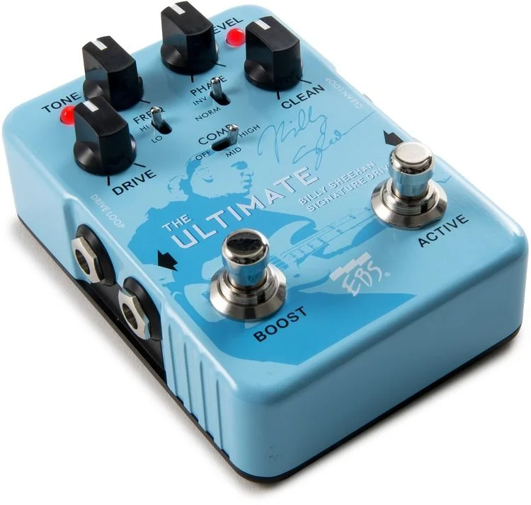  EBS Billy Sheehan Ultimate Signature Drive Pedal