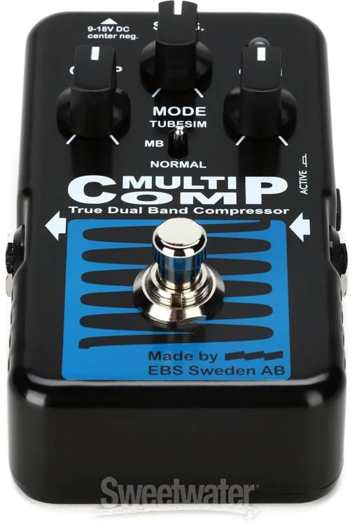  EBS MultiComp Blue Label Bass Compressor Pedal