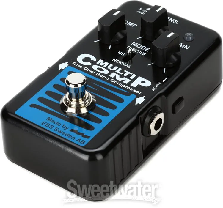  EBS MultiComp Blue Label Bass Compressor Pedal