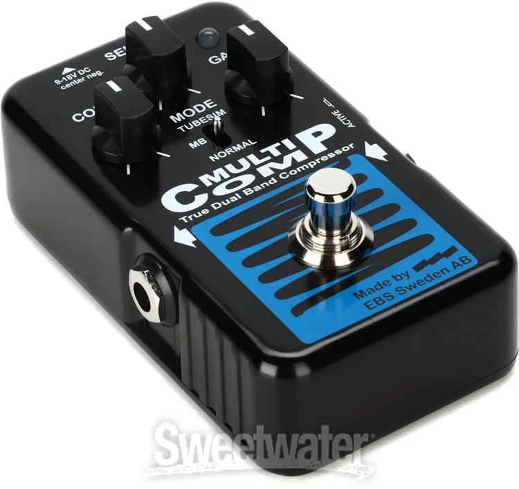  EBS MultiComp Blue Label Bass Compressor Pedal