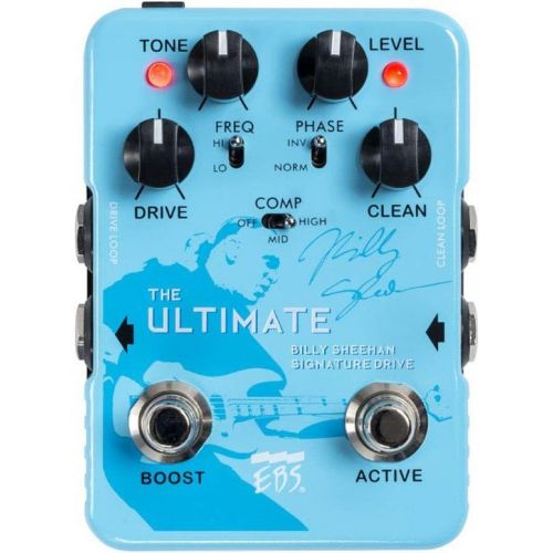  EBS Billy Sheehan Ultimate Signature Drive Pedal