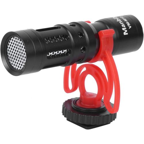  EBTOOLS SLR Camera Microphone with Hi Fi Sound 3.5mm Audio Cable for Digital SLR Camera/Camera/Mobile Phone/DJI