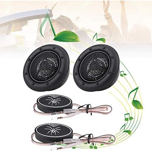  EBTOOLS 12V 150W Black Car Tweeter Kit Mini Super Power Loud Dome Audio Speaker Tweeter Speaker Horn