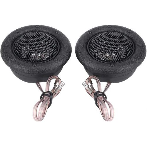  EBTOOLS 12V 150W Black Car Tweeter Kit Mini Super Power Loud Dome Audio Speaker Tweeter Speaker Horn