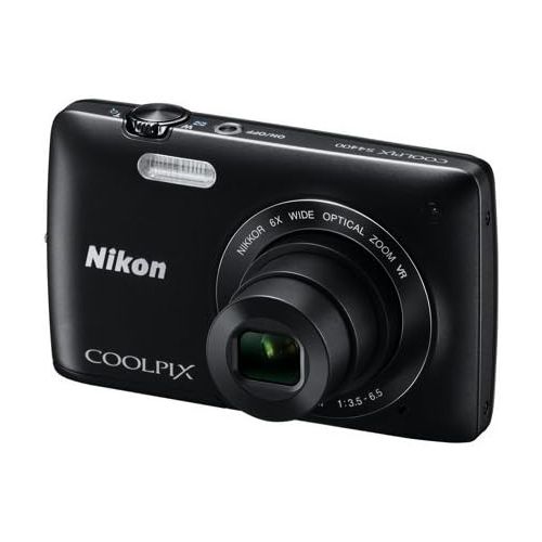  EBasket Nikon COOLPIX S4400 20.1MP 6X Optical Zoom Digital Camera - Black