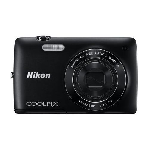  EBasket Nikon COOLPIX S4400 20.1MP 6X Optical Zoom Digital Camera - Black