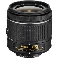 EBasket Nikon AF-P DX NIKKOR 18-55mm f/3.5-5.6G Lens for Nikon DSLR Cameras (Certified Refurbished)