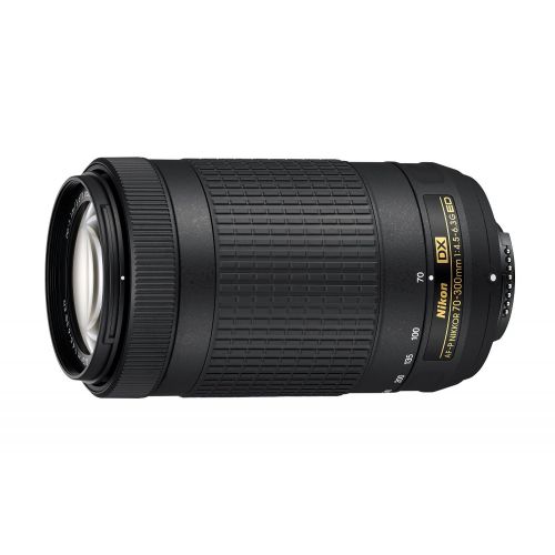  EBasket Nikon AF-P DX NIKKOR 70-300mm f4.5-6.3G ED Lens for Nikon DSLR Cameras (Certified Refurbished)
