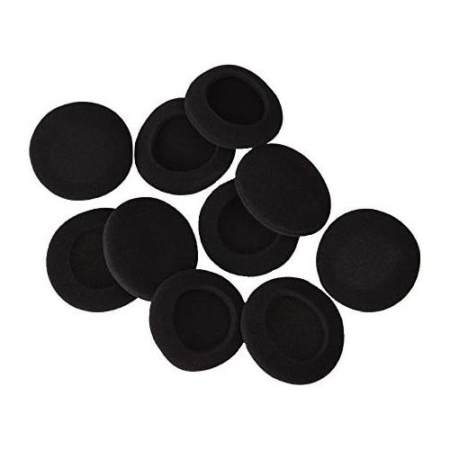  [아마존베스트]EBoot 2 Inch Headphone Pads Ear Pads Foam Cushions for Sony Philips Headphones Black 5 Pairs