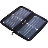 ECEEN Solar Charger Panel with 10W High Efficiency Sunpower Cells & Smart USB Output for Smart Mobile Phone Tablets Device Power Supply Waterproof Portable Foldable Travel Camping