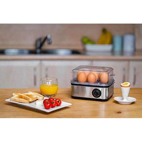  [아마존베스트]ECG UV 5080 Egg Boiler, Silver