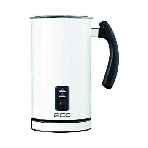  [아마존베스트]ECG NM 216 Milk Frother Stainless Steel White