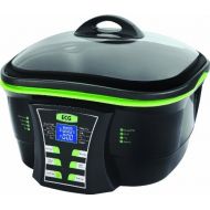 [아마존베스트]ECG MH 1781500W 9-in-1Fondue, Slow Cook Fire Bbq Pot Stirfry Pan, Frying, Steaming, Jar Capacity 5l, LCD CONTROL PANEL 9Adjustable Cooking Programs, Adjustable Temperatur