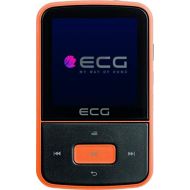 [아마존베스트]ECG PMP 30 8GB Black&Orange MP3/MP4 Player - 8GB Memory - 30 FM Transmitter Dialling Codes, MP3 from Micro SD Card, Dictaphone Sports Clip, Button Lock, USB 2.0 In-Ear Headphones