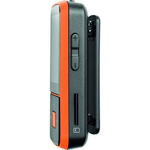  [아마존베스트]ECG PMP 30 8GB Black&Orange MP3/MP4 Player - 8GB Memory - 30 FM Transmitter Dialling Codes, MP3 from Micro SD Card, Dictaphone Sports Clip, Button Lock, USB 2.0 In-Ear Headphones