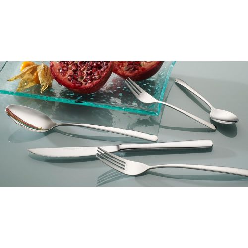  ECHTWERK Echtwerk BS 0845Bali 30-Piece Cutlery Set, Stainless Steel, Silver, 26.6x 4.4x 13.4cm