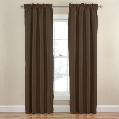  Eclipse Hayden Solid Blackout Window Curtain Panel, 42 by 95-Inch, Gold