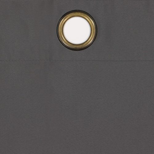  Eclipse 10708042X095SMK Microfiber 42-Inch by 95-Inch Thermaback Grommet Blackout Single Window Panel, Smoke