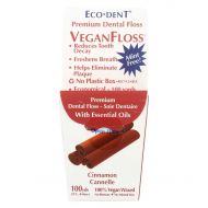 ECO-DENT Floss Vegan Cinnamon 100yd 6/CAS