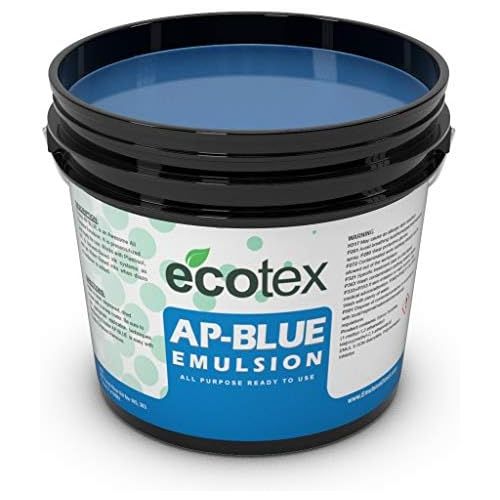  Ecotex AP-Blue - All Purpose Ready to Use Screen Printing Emulsion (1 Pint)