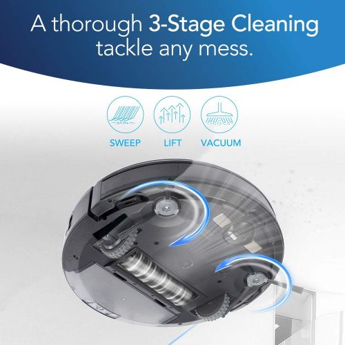  [아마존핫딜][아마존 핫딜] ECOVACS DEEBOT 500 Robotic Vacuum Cleaner with Max Power Suction, Up to 110 min Runtime, Hard Floors & Carpets, App Controls, Self-Charging, Quiet