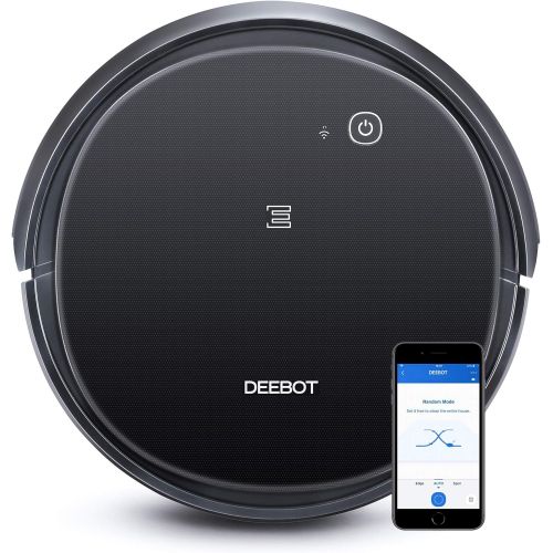  [아마존핫딜][아마존 핫딜] ECOVACS DEEBOT 500 Robotic Vacuum Cleaner with Max Power Suction, Up to 110 min Runtime, Hard Floors & Carpets, App Controls, Self-Charging, Quiet