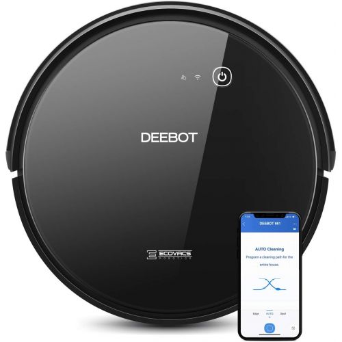  [아마존핫딜][아마존 핫딜] ECOVACS DEEBOT 661 Convertible Vacuuming or Mopping Robotic Vacuum Cleaner with Max Power Suction, Up to 110 min Runtime, Hard Floors & Carpets, App Controls, Self-Charging, Quiet