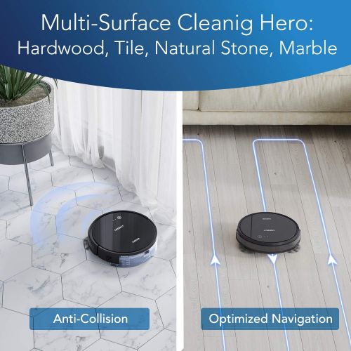  [아마존핫딜][아마존 핫딜] ECOVACS DEEBOT 661 Convertible Vacuuming or Mopping Robotic Vacuum Cleaner with Max Power Suction, Up to 110 min Runtime, Hard Floors & Carpets, App Controls, Self-Charging, Quiet