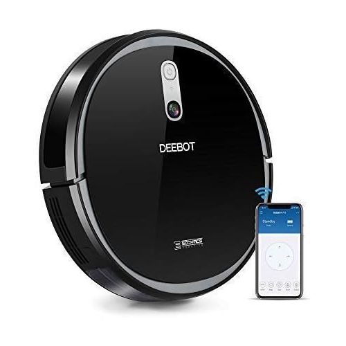  Ecovacs Deebot 711 Robot Vacuum Cleaner with Smart Navi 2.0, Systematic Mapping Cleaning, Wi-Fi Connectivity, Ideal for Pet Hair, Carpets, Hard Floor Surfaces, Compatible with Alex