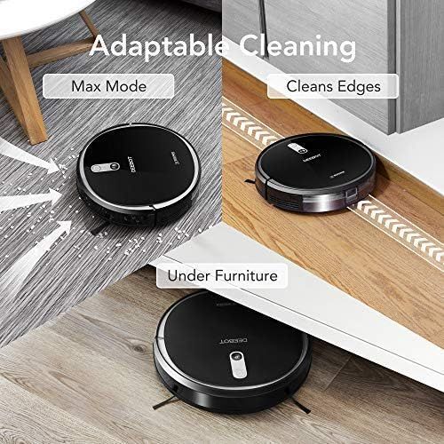  Ecovacs Deebot 711 Robot Vacuum Cleaner with Smart Navi 2.0, Systematic Mapping Cleaning, Wi-Fi Connectivity, Ideal for Pet Hair, Carpets, Hard Floor Surfaces, Compatible with Alex