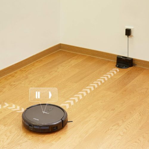  Ecovacs DEEBOT N79S Robotic Vacuum Cleaner with Max Power Suction, Upto 110 Min Runtime, Hard Floors and Carpets, Works with Alexa, App Controls, Self-Charging, Quiet