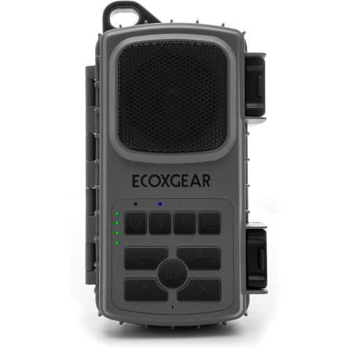  [아마존베스트]ECOXGEARFloating BluetoothSpeaker with Waterproof Dry Storage for Your Smartphone: EcoExtreme II (Gray)