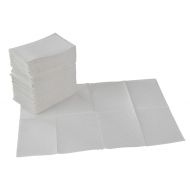 ECR4Kids 2-Ply Tissue and Poly Disposable Sanitary Liner for Baby Changing Stations, Dental Bibs, Tattoo Shops, and Senior Care, 18 x 13, 500-Pack - White