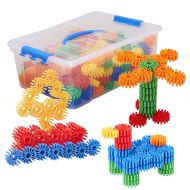 ECR4Kids Gears Galore Math Manipulatives Building Kit, Educational Sensory Learning Toys for Children (160-Piece Set)