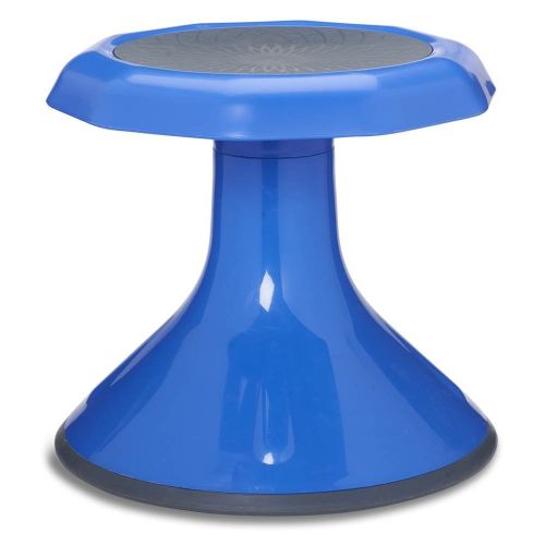  [아마존베스트]ECR4Kids ACE Active Core Engagement Wobble Stool for Kids, Flexible Classroom and Home Seating, 18”, Blue