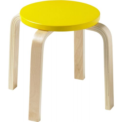  ECR4Kids Bentwood Table and Stool Set for Kids, Assorted