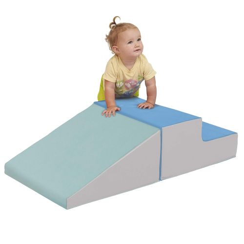  ECR4Kids SoftZone Little Me Play Climb and Slide, Primary (2-Piece)