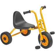 RABO Speedster Trike (powered by ECR4Kids), Premium Toddler Tricycle for Backyards & Schoolyards (YellowBlack)